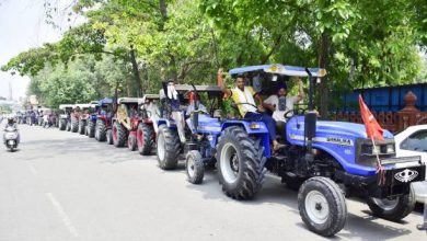 farmers tractor rally
